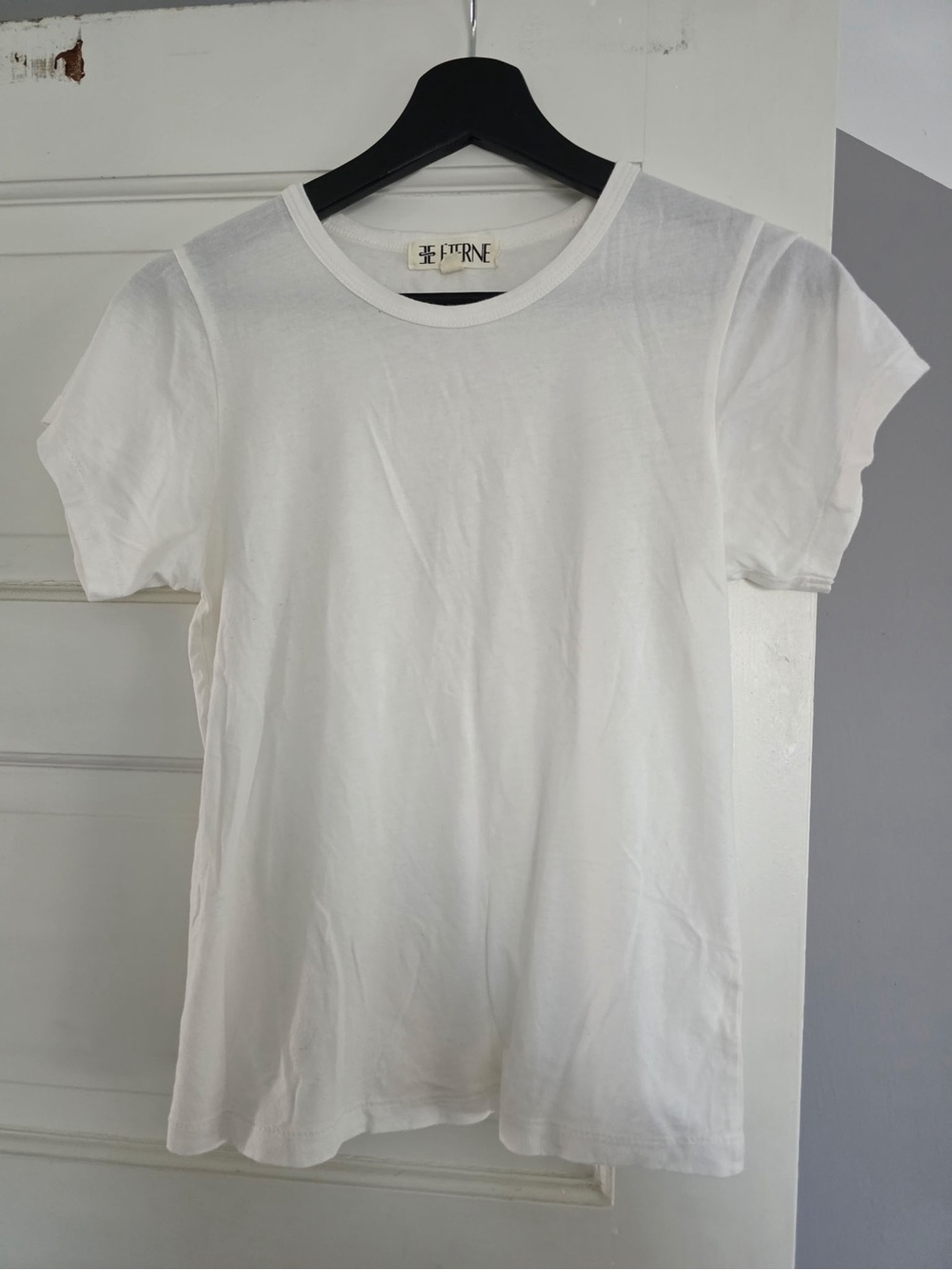 Eterne White Crewneck Tee